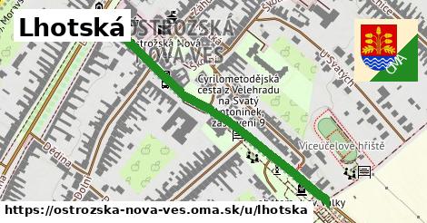 ilustrácia k Lhotská, Ostrožská Nová Ves - 513 m