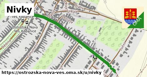 ilustrácia k Nivky, Ostrožská Nová Ves - 528 m