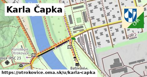 Karla Čapka, Otrokovice