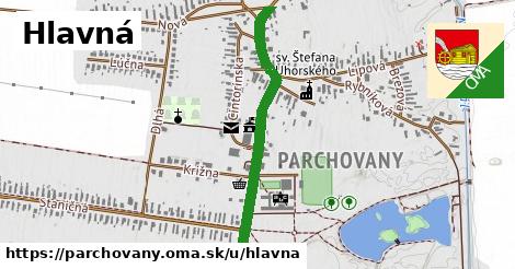 Hlavná, Parchovany