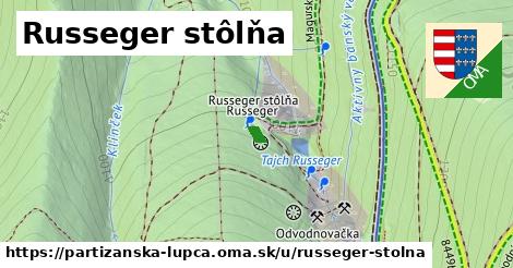 ilustrácia k Russeger stôlňa, Partizánska Ľupča - 28 m