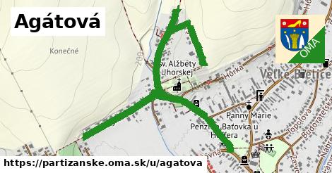 ilustrácia k Agátová, Partizánske - 1,60 km