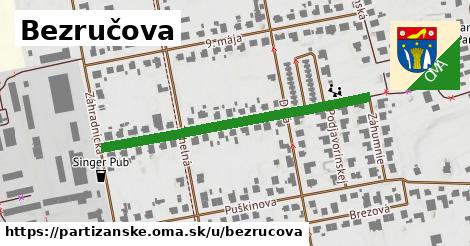 Bezručova, Partizánske