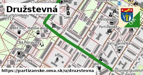 Družstevná, Partizánske