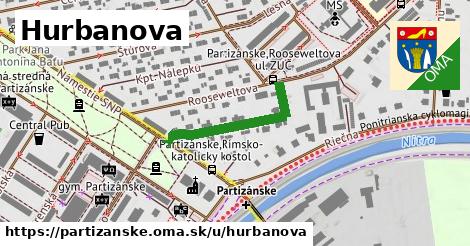 Hurbanova, Partizánske