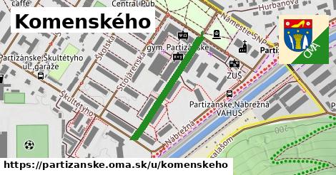 Komenského, Partizánske