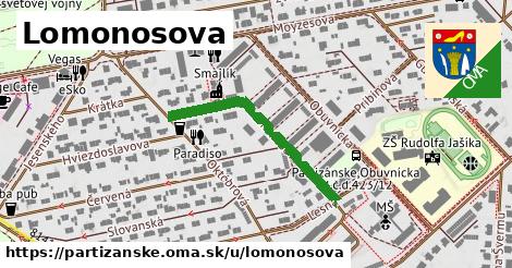 ilustrácia k Lomonosova, Partizánske - 308 m
