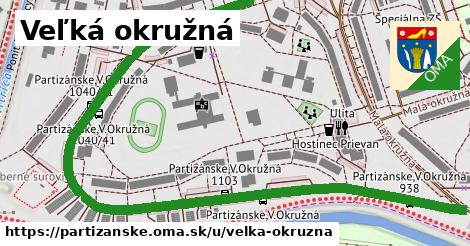 ilustrácia k Veľká okružná, Partizánske - 1,28 km