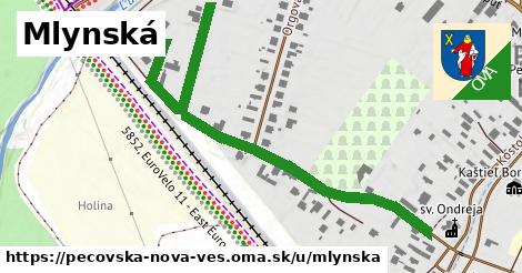 ilustrácia k Mlynská, Pečovská Nová Ves - 684 m