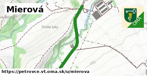 ilustrácia k Mierová, Petrovce, okres VT - 0,71 km