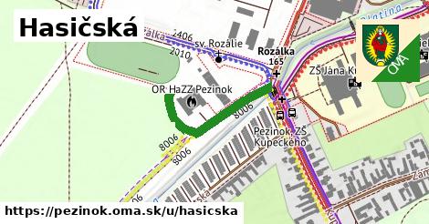 Hasičská, Pezinok