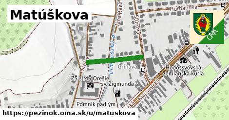 Matúškova, Pezinok