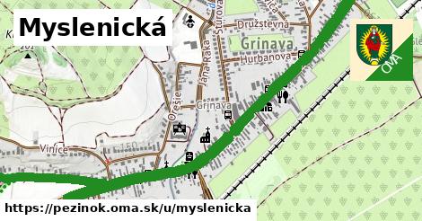 ilustrácia k Myslenická, Pezinok - 3,6 km