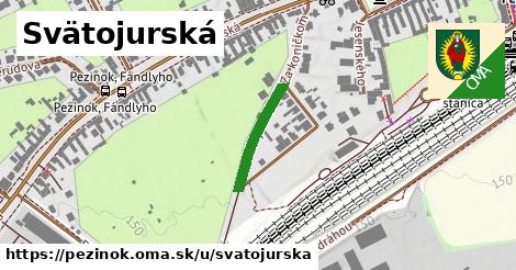 ilustrácia k Svätojurská, Pezinok - 170 m