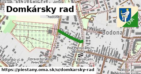 Domkársky rad, Piešťany