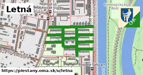 ilustrácia k Letná, Piešťany - 1,07 km