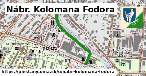 ilustrácia k Nábr. Kolomana Fodora, Piešťany - 365 m