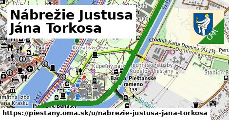 ilustrácia k Nábrežie Justusa Jána Torkosa, Piešťany - 1,52 km