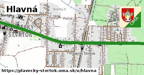 ilustrácia k Hlavná, Plavecký Štvrtok - 1,81 km