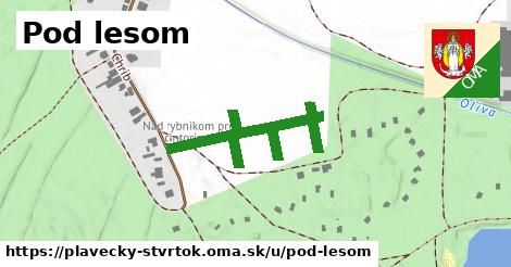 ilustrácia k Pod lesom, Plavecký Štvrtok - 441 m