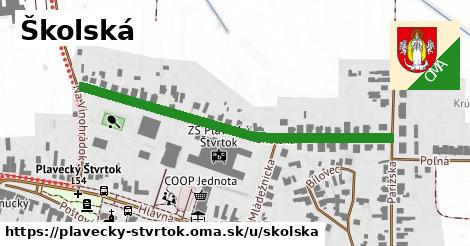 Školská, Plavecký Štvrtok