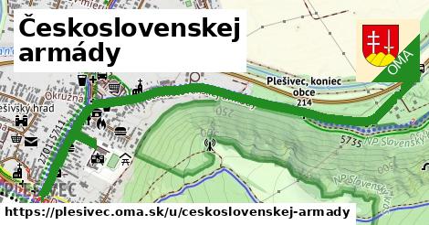ilustrácia k Československej armády, Plešivec - 1,68 km