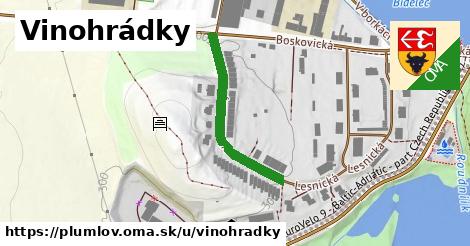 ilustrácia k Vinohrádky, Plumlov - 284 m