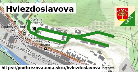 ilustrácia k Hviezdoslavova, Podbrezová - 0,98 km