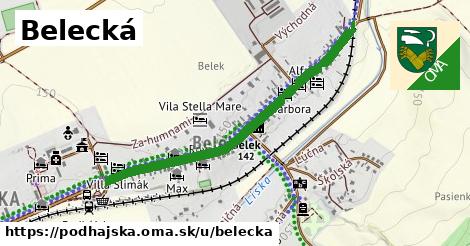 ilustrácia k Belecká, Podhájska - 0,97 km