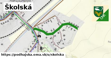 ilustrácia k Školská, Podhájska - 338 m