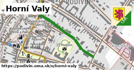 ilustrácia k Horní Valy, Podivín - 384 m