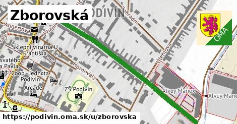ilustrácia k Zborovská, Podivín - 614 m