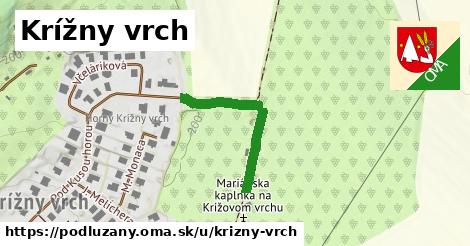 ilustrácia k Krížny vrch, Podlužany - 271 m