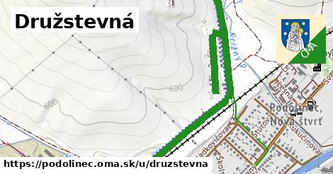 Družstevná, Podolínec