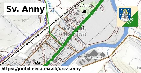 ilustrácia k Sv. Anny, Podolínec - 1,20 km