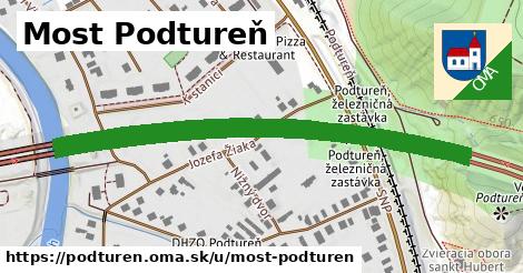 ilustrácia k Most Podtureň, Podtureň - 1,18 km