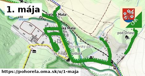 ilustrácia k 1. mája, Pohorelá - 2,7 km