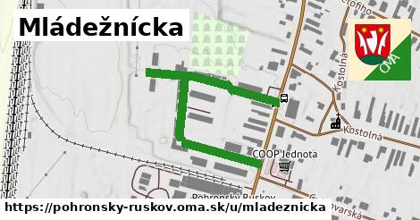 ilustrácia k Mládežnícka, Pohronský Ruskov - 513 m