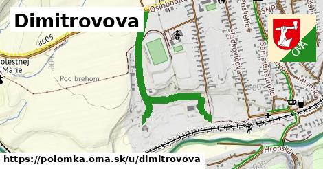 ilustrácia k Dimitrovova, Polomka - 0,90 km