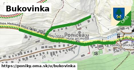 ilustrácia k Bukovinka, Poniky - 506 m