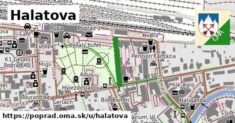 ilustrácia k Halatova, Poprad - 148 m