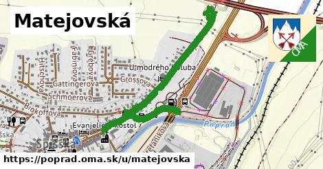 ilustrácia k Matejovská, Poprad - 1,17 km