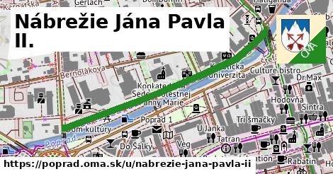 Nábrežie Jána Pavla II., Poprad