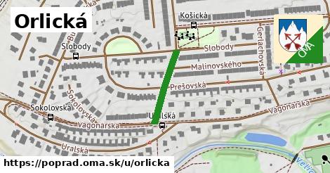 ilustrácia k Orlická, Poprad - 172 m