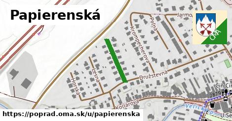 ilustrácia k Papierenská, Poprad - 149 m