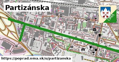 ilustrácia k Partizánska, Poprad - 1,99 km