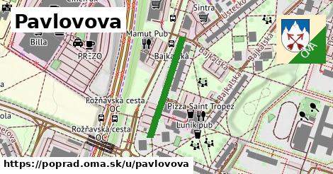 ilustrácia k Pavlovova, Poprad - 232 m