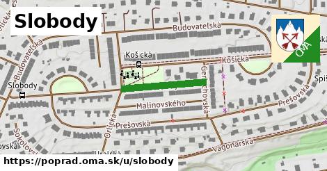 Slobody, Poprad