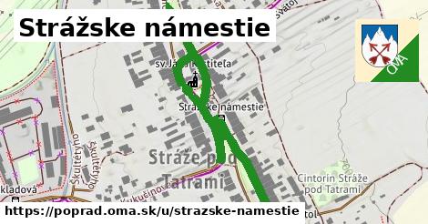 Strážske námestie, Poprad