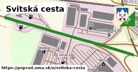 ilustrácia k Svitská cesta, Poprad - 0,72 km